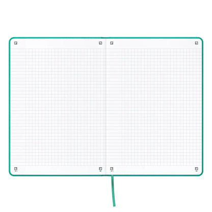 OXFORD Signature Notizbuch 400154868 A5, kariert 80 Blatt, ass.