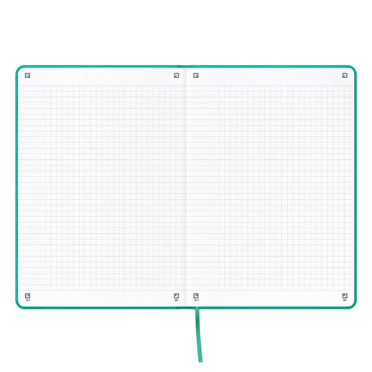OXFORD Signature Notizbuch 400154868 A5, kariert 80 Blatt, ass.