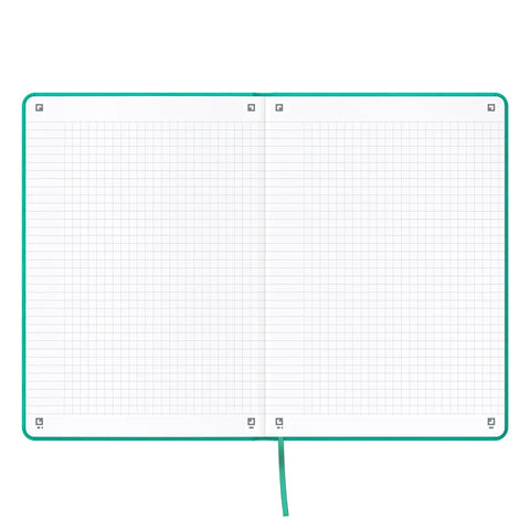OXFORD Signature Notizbuch 400154868 A5, kariert 80 Blatt, ass.
