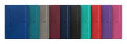 OXFORD Signature Notizbuch 400154868 A5, kariert 80 Blatt, ass.