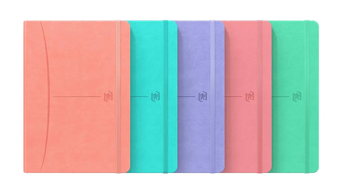 OXFORD Signature Notizbuch 400154941 A5, liniert 80 B,ass. pastel