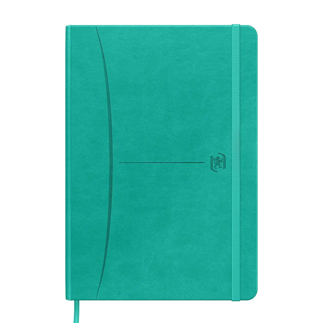 OXFORD Signature Notizbuch 400154947 A5, liniert 80 Blatt, türkis