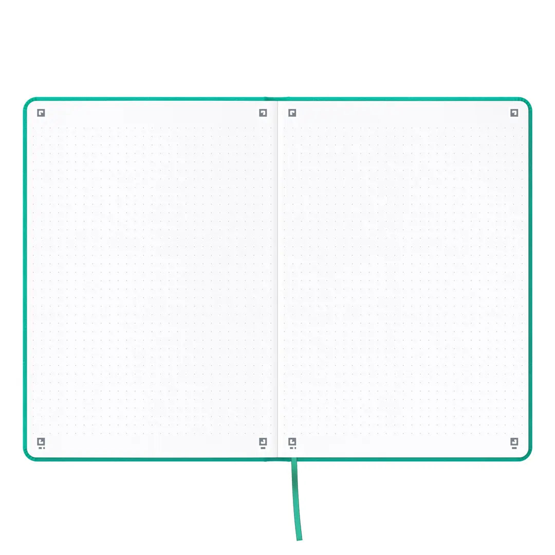 OXFORD Signature Notizbuch 400154948 A5, dotted 80 Blatt, türkis