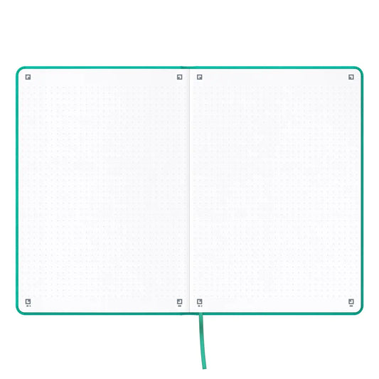 OXFORD Signature Notizbuch 400154948 A5, dotted 80 Blatt, türkis