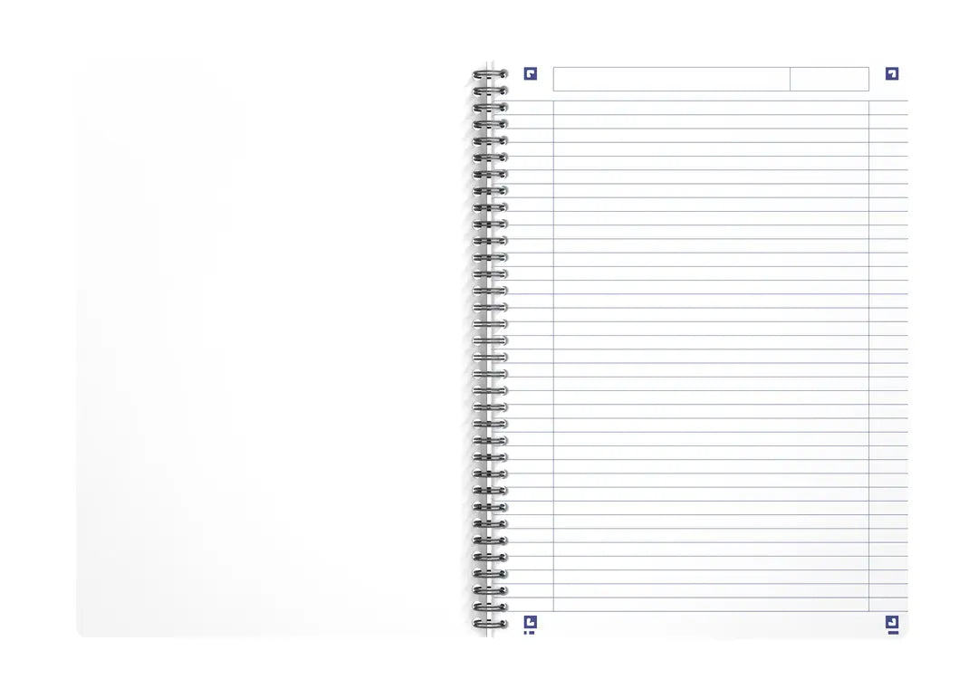 OXFORD My Rec'Up Spiralheft 400166097 A4, liniert 90 Blatt, rosa