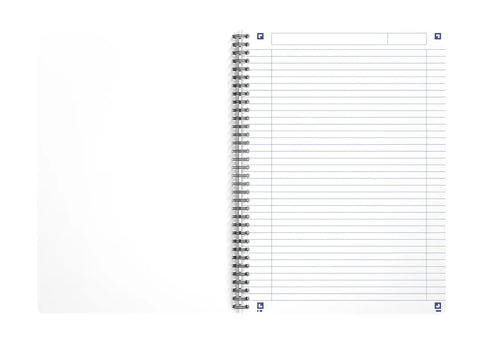 OXFORD My Rec'Up Spiralheft 400166099 A4, liniert 90 Blatt, grün