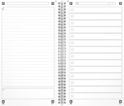 OXFORD Task Manager 141x246mm 400184966 liniert, aqua 115 Blatt