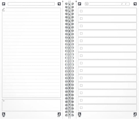 OXFORD Task Manager 141x246mm 400184966 liniert, aqua 115 Blatt