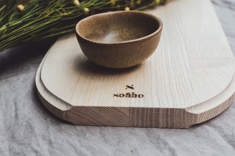 Mumix - Soñho Wooden Serving Board (Small) - Elevate tea time ✨🍃