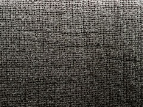 mumix - Transition Tablecloth 160 x 320 cm - Handmade Linen, Green-Black ✨🌿