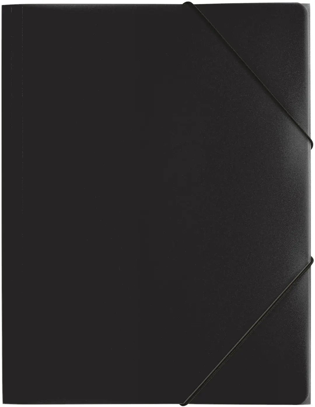 PAGNA Gummibandmappe Trend A4 21613-01 schwarz 3 Klappen