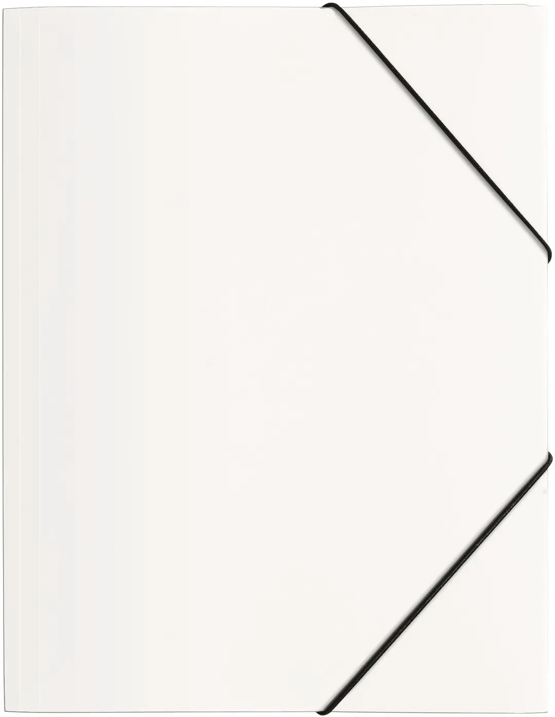 PAGNA Gummibandmappe Trend A4 21613-02 weiss 3 Klappen