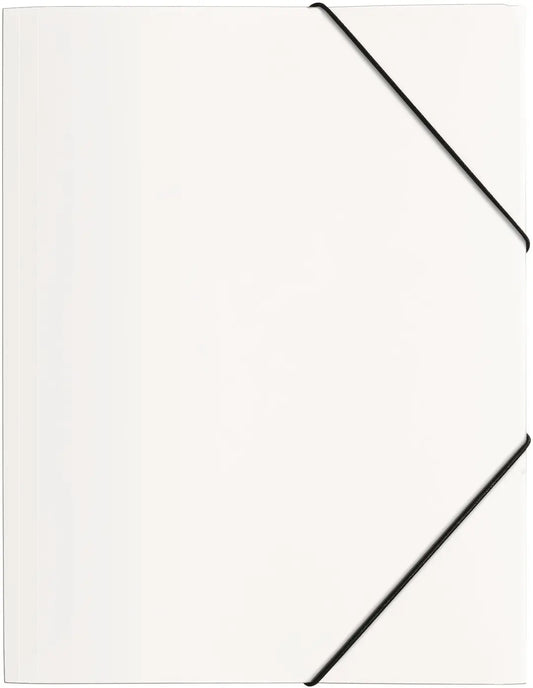 PAGNA Gummibandmappe Trend A4 21613-02 weiss 3 Klappen