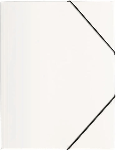 PAGNA Gummibandmappe Trend A4 21613-02 weiss 3 Klappen