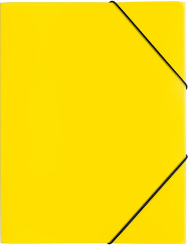 PAGNA Gummibandmappe Trend A4 21613-04 gelb 3 Klappen