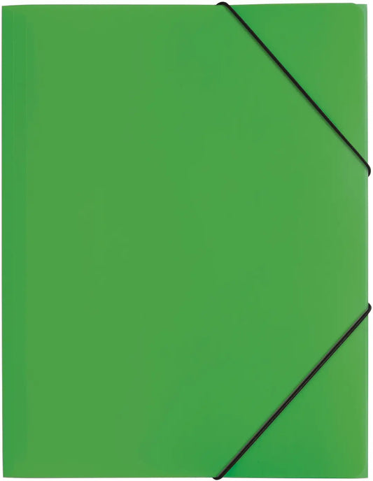 PAGNA Gummibandmappe Trend A4 21613-05 grün 3 Klappen