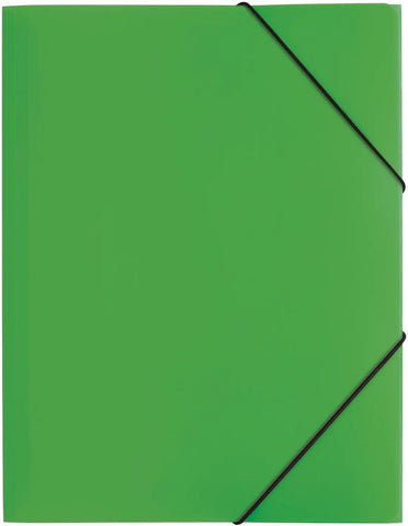 PAGNA Gummibandmappe Trend A4 21613-05 grün 3 Klappen