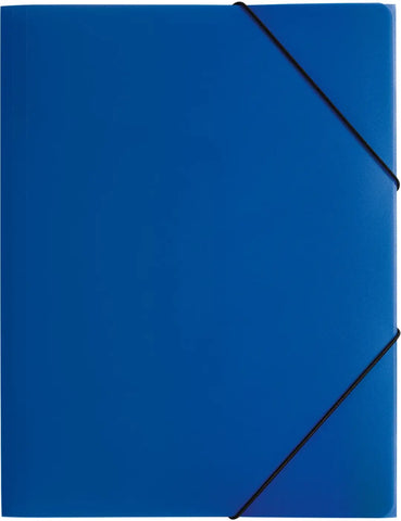 PAGNA Gummibandmappe Trend A4 21613-07 blau 3 Klappen