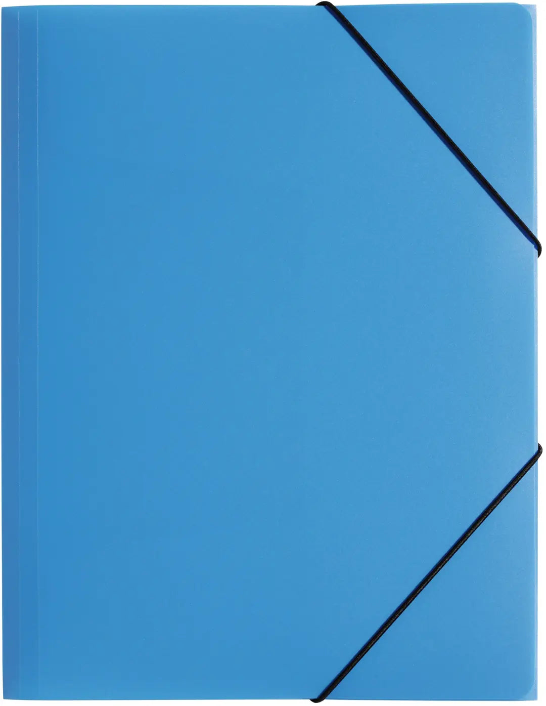 PAGNA Gummizugmappe Trend PP A4 21613-13 blau 3 Klappen