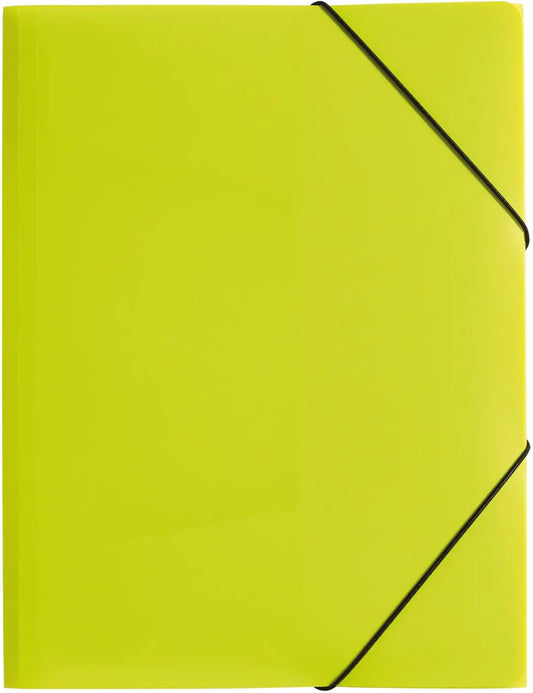PAGNA Gummibandmappe Trend A4 21613-17 grün 3 Klappen