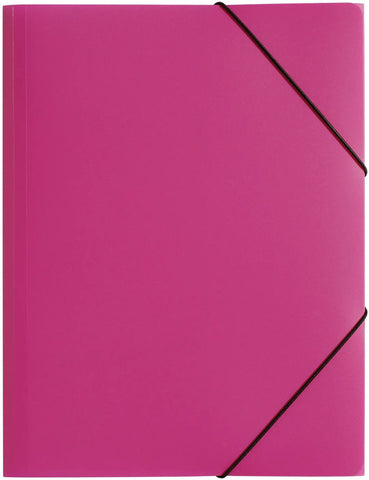 PAGNA Gummibandmappe Trend A4 21613-34 3 Klappen rosa