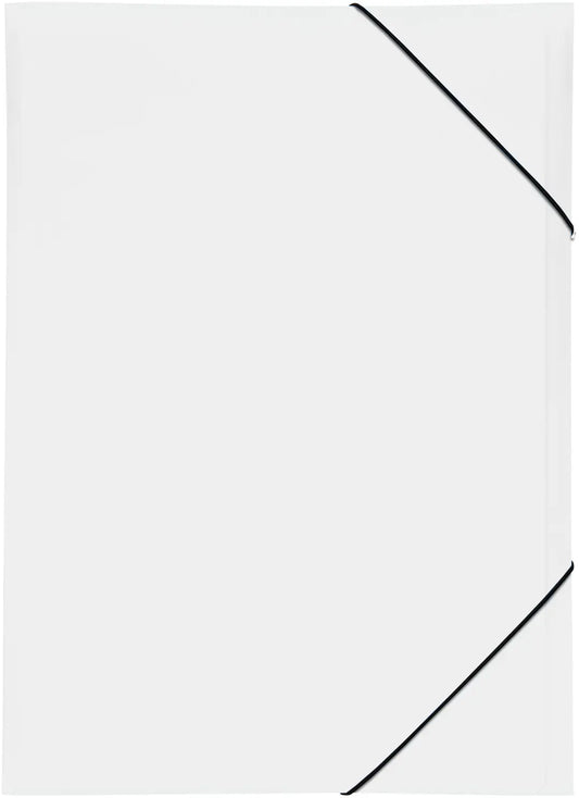 PAGNA Gummibandmappe Trend A3 21638-02 weiss 3 Klappen