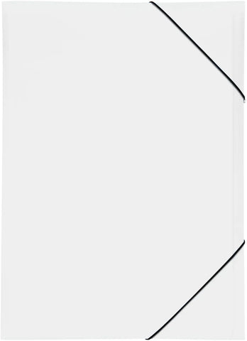 PAGNA Gummibandmappe Trend A3 21638-02 weiss 3 Klappen