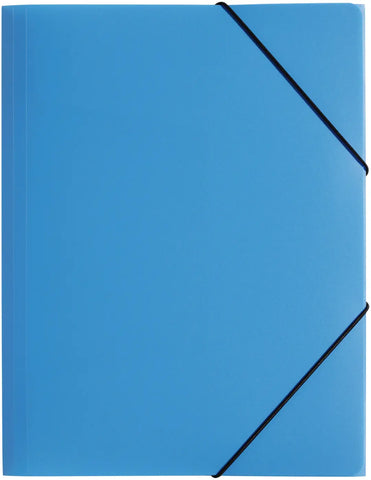 PAGNA Gummibandmappe Trend A3 21638-13 hellblau 3 Klappen
