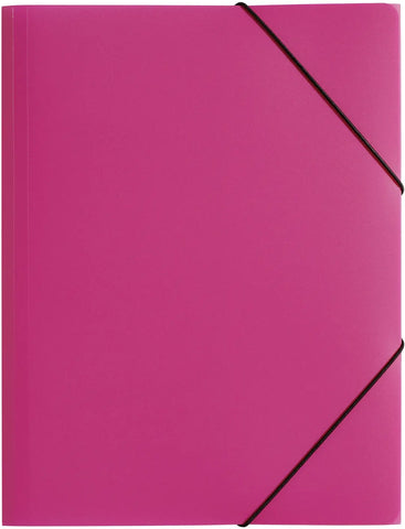 PAGNA Gummibandmappe Trend A3 21638-34 rosa 3 Klappen