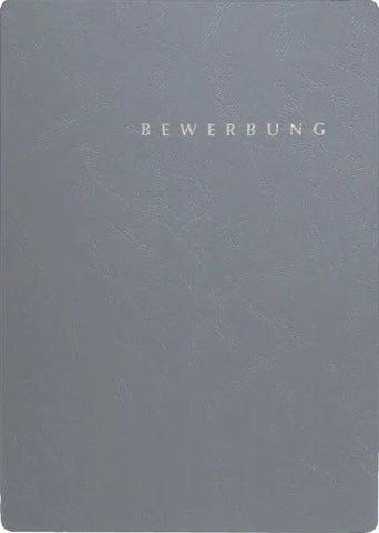 PAGNA Bewerbungsmappe Select A4 22002-06 grau 3-teilig