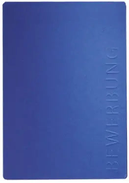 PAGNA Bewerbungsmappe Solo A4 22006-02 blau 5mm