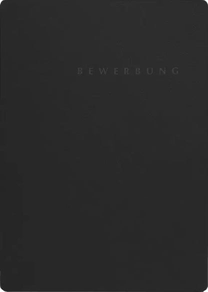PAGNA Bewerbungsmappe Select A4 22016-04 schwarz 3-teilig 3 Stück