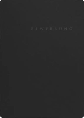 PAGNA Bewerbungsmappe Select A4 22016-04 schwarz 3-teilig 3 Stück