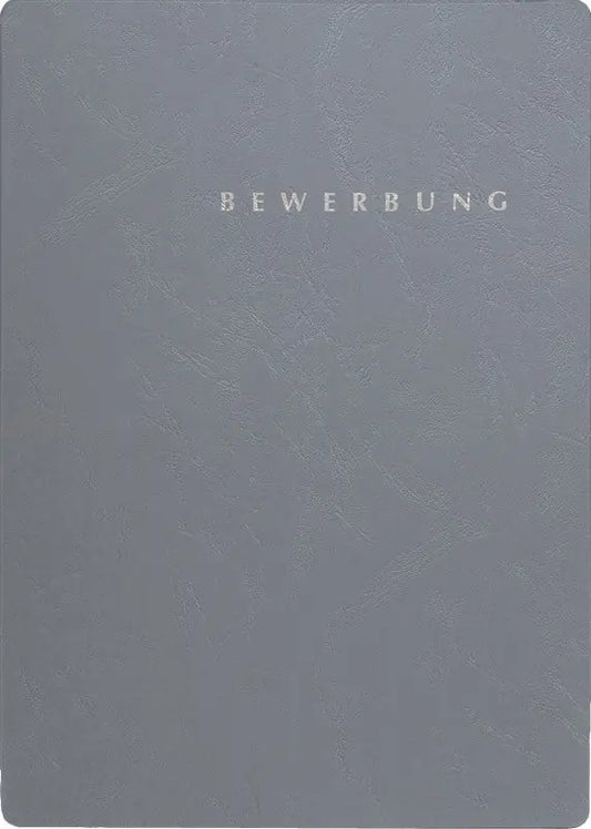 PAGNA Bewerbungsmappe Select A4 22016-06 grau 3-teilig 3 Stück