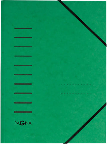 PAGNA Gummibandmappe A4 24001-03 grün