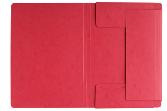 PAGNA Gummibandmappe A4 24007-01 rot 3 Klappen