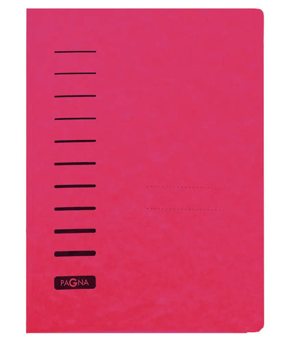 PAGNA Gummibandmappe A4 24007-01 rot 3 Klappen
