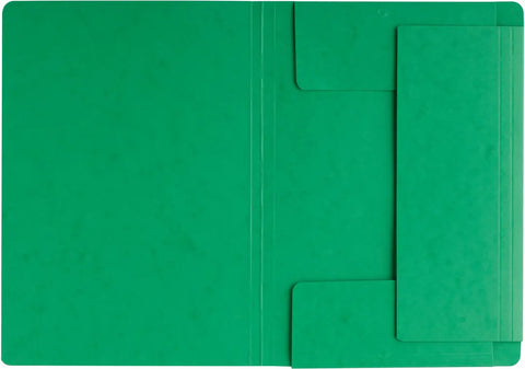 PAGNA Gummizugmappe A4 24007-03 grün 3 Klappen