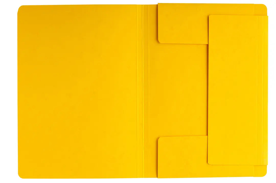 PAGNA Gummibandmappe A4 24007-05 gelb 3 Klappen