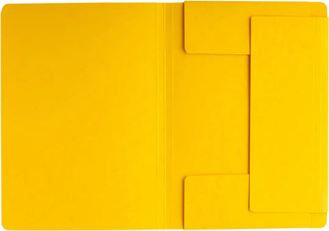 PAGNA Gummibandmappe A4 24007-05 gelb 3 Klappen