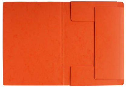 PAGNA Gummizugmappe A4 24007-12 orange 3 Klappen