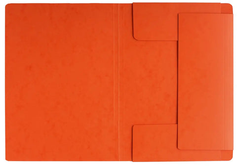 PAGNA Gummizugmappe A4 24007-12 orange 3 Klappen