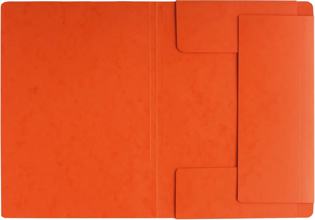 PAGNA Gummizugmappe A4 24007-12 orange 3 Klappen