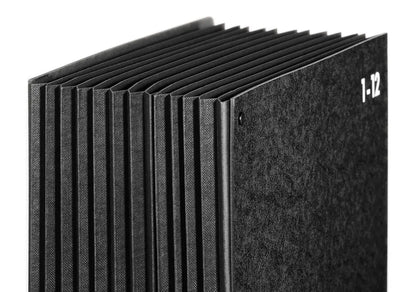 PAGNA Pultmappe A4 24121-04 schwarz 1-12/Jan-Dez
