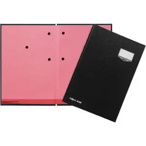 PAGNA Unterschriftenmappe De Luxe A4 24202-04 schwarz 20-teilig