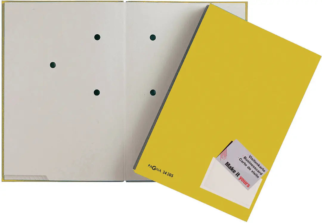 PAGNA Unterschriftenmappe A4 24205/05 gelb