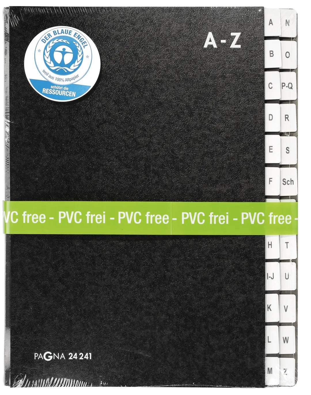 PAGNA Vorordner A4 24241-04 schwarz A-Z