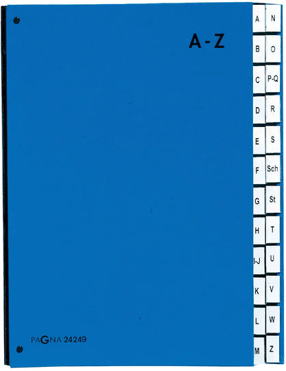 PAGNA Pultordner Color A4 24249-02 blau A-Z
