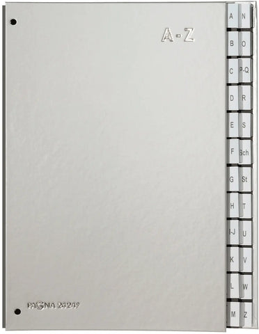 PAGNA Pultordner Color A4 24249-14 silber A-Z