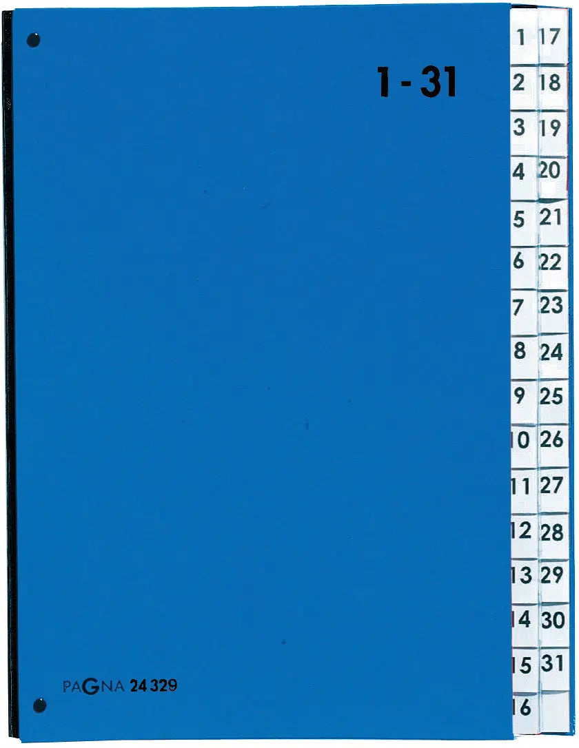PAGNA Pultordner Color A4 24329-02 blau 1-31